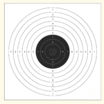 Pistol Target 10M