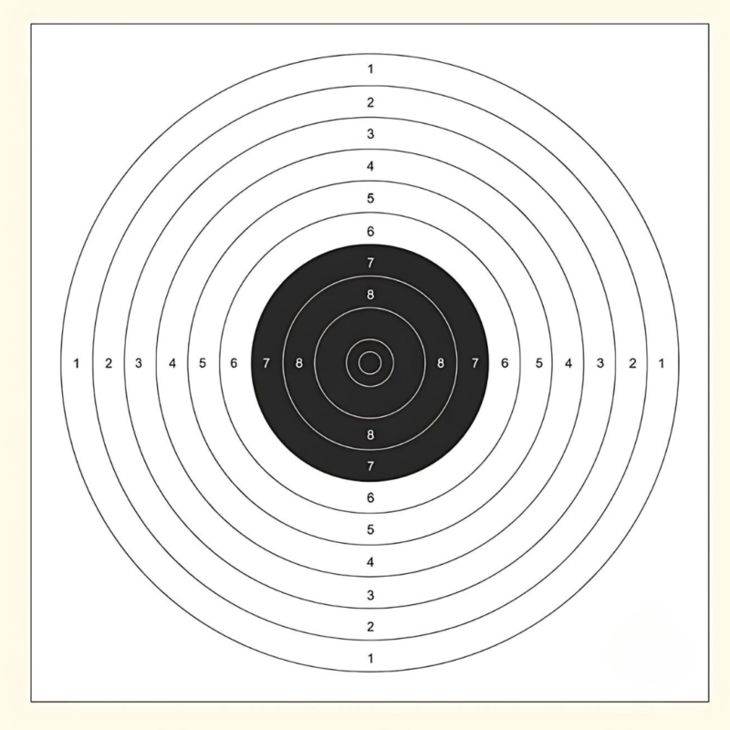 Pistol Target 10M