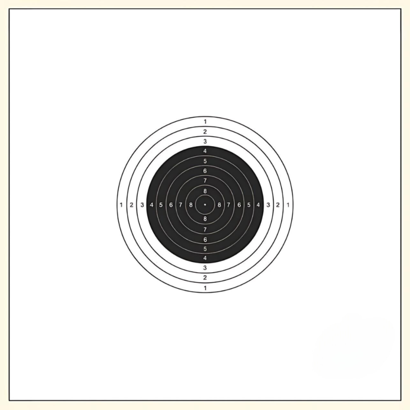 Rifle Target 10M